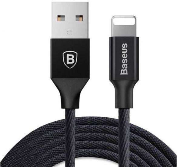Кабель Baseus CALYW-01 Yiven Cable USB to Lightning 2A 1,2 м Black