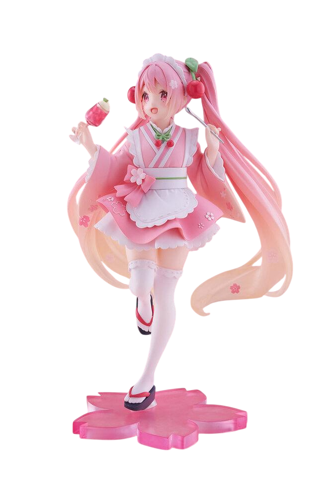 Фигурка аниме Coreful Figure Taito Сакура Мику Sakura Miku Wafuu Kissa Вокалоид Vocaloid 18 см (2457695682)
