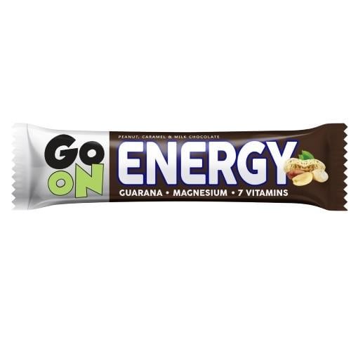 Батончик Go On Nutrition Energy 50 г Арахіс/Карамель/Шоколад