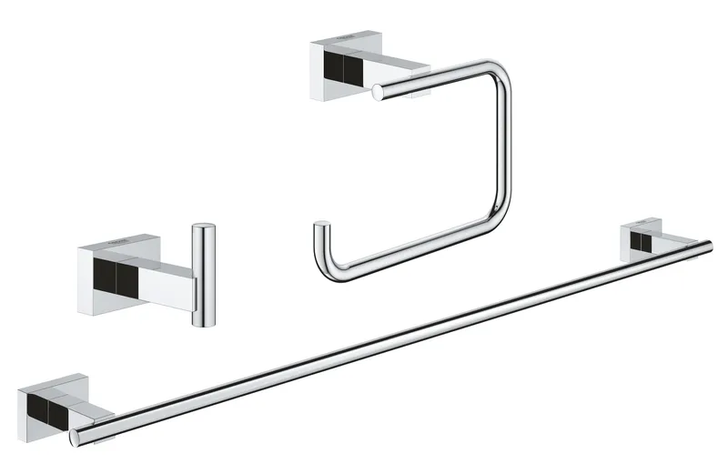 Набор аксессуаров Grohe Essentials Cube New 3 в 1 (40777001)