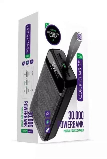 Повербанк Power Way 30000 mAh QC30 22,5W