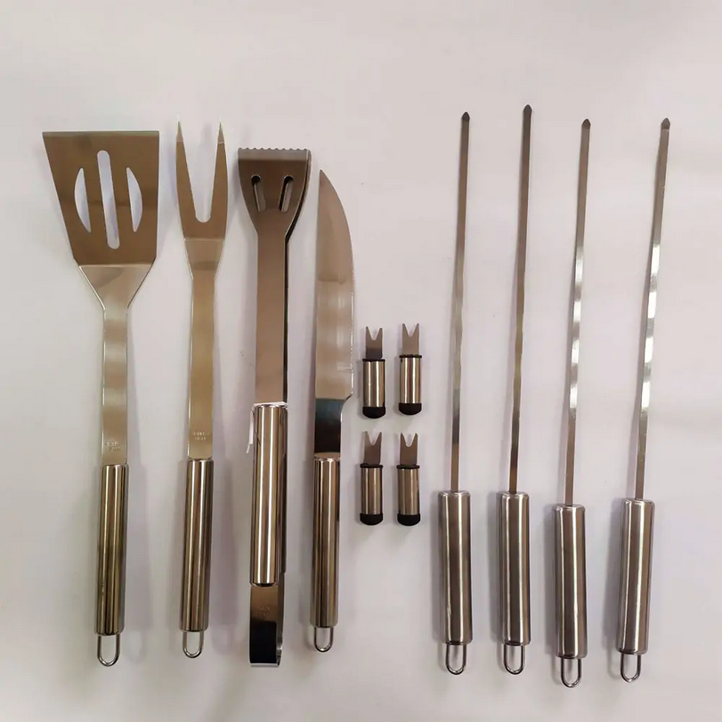 Барбекю-набор из нержавейки в кейсе Dynasty (DN-12080)