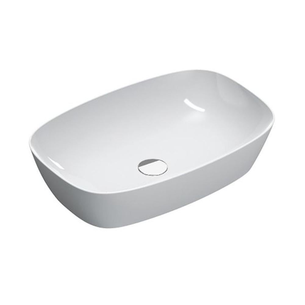 Умывальник накладной Catalano Green Lux 600х400 прямоугольный, белый (0622600001)