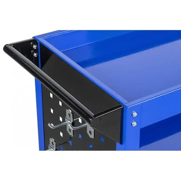 Візок для інструментів ALFA ALMTC01 сталевий 3 полиці 12 гачків (ALMTC01) - фото 6 Візок для інструментів ALFA ALMTC01 сталевий 3 полиці 12 гачків (ALMTC01) - фото 6