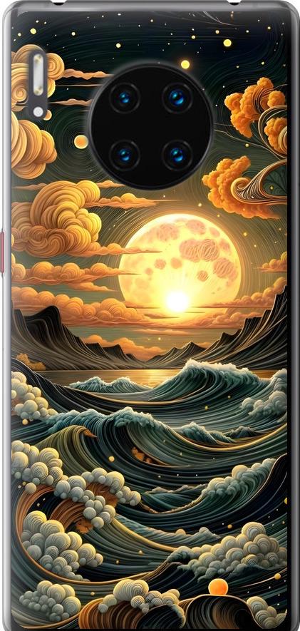 Чохол на Huawei Mate 30 Pro Арт хвилі (6332u-1796-42517) Чохол на Huawei Mate 30 Pro Арт хвилі (6332u-1796-42517)