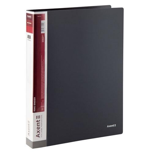 Папка на кільцях Axent A4 35 мм 4 кільця Сірий (1208-03-A) Папка на кільцях Axent A4 35 мм 4 кільця Сірий (1208-03-A)