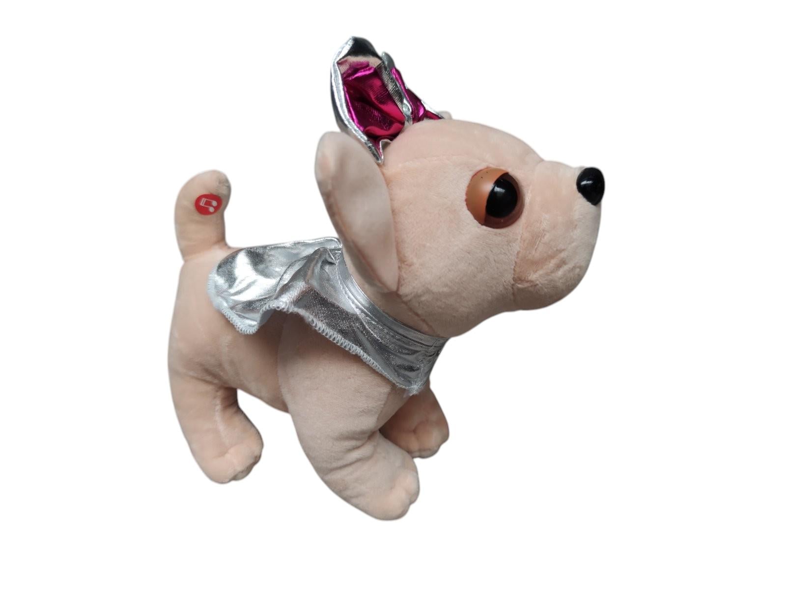 Интерактивная собака Love Чихуахуа в сумке-переноске лает Silver Heart (G_С50084Silver)