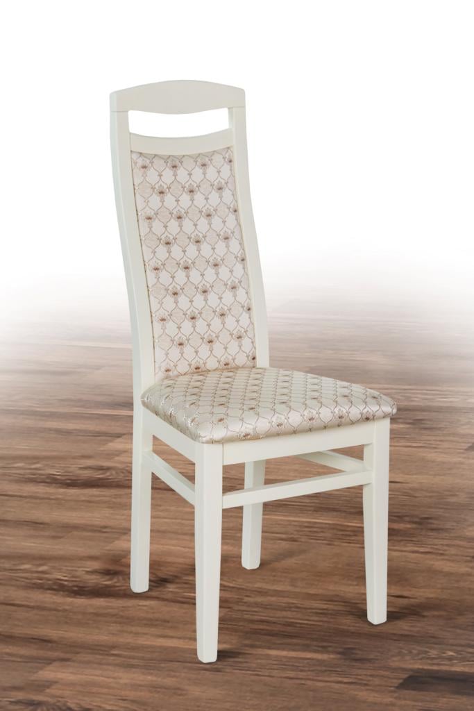 Стул обеденный Микс Мебель Каппадокия Яна дерево/ткань Белый (2602)