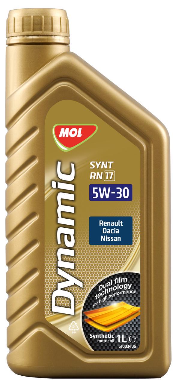 Моторное масло MOL Dynamic Synt RN17 5W-30 1 л (13304282)