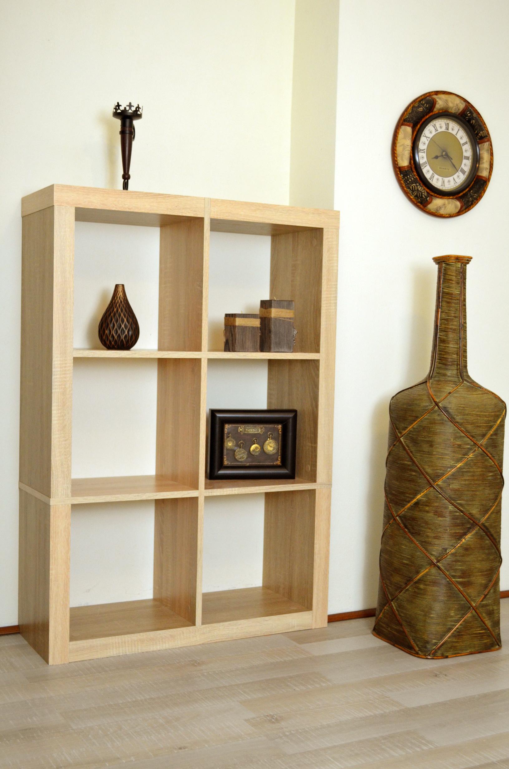 Шафа в дитячу кімнату Inteo Мікс 2х3 1146х792х290 мм товщина корпусу 50 мм Дуб тахо