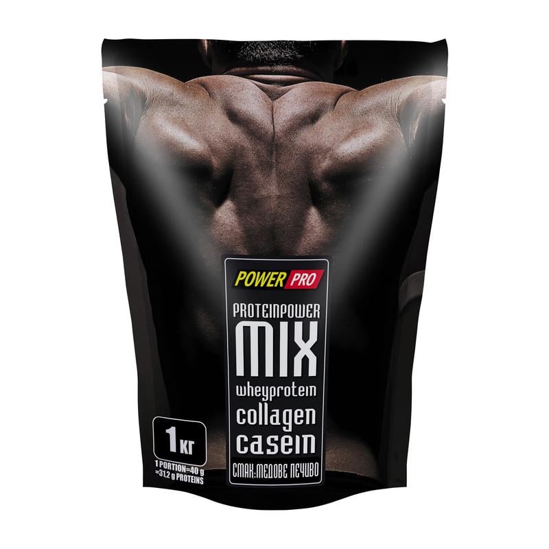 Протеин многокомпонентный Power Pro Protein Power MIX 1 кг Медовое Печенье
