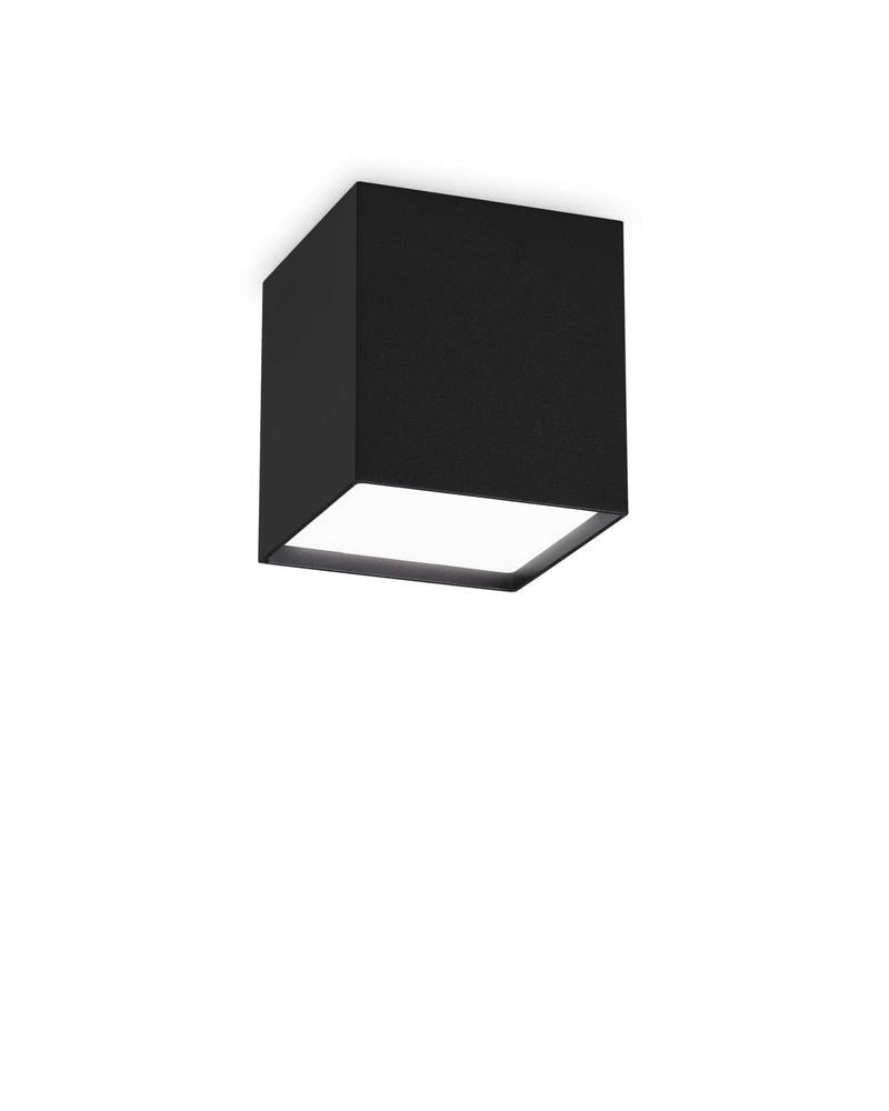 Точечный светильник Ideal Lux 303314 Kubiko pl Led 1x10 W 3000K 1100 Lm IP20 Bk (303314-Ideal)