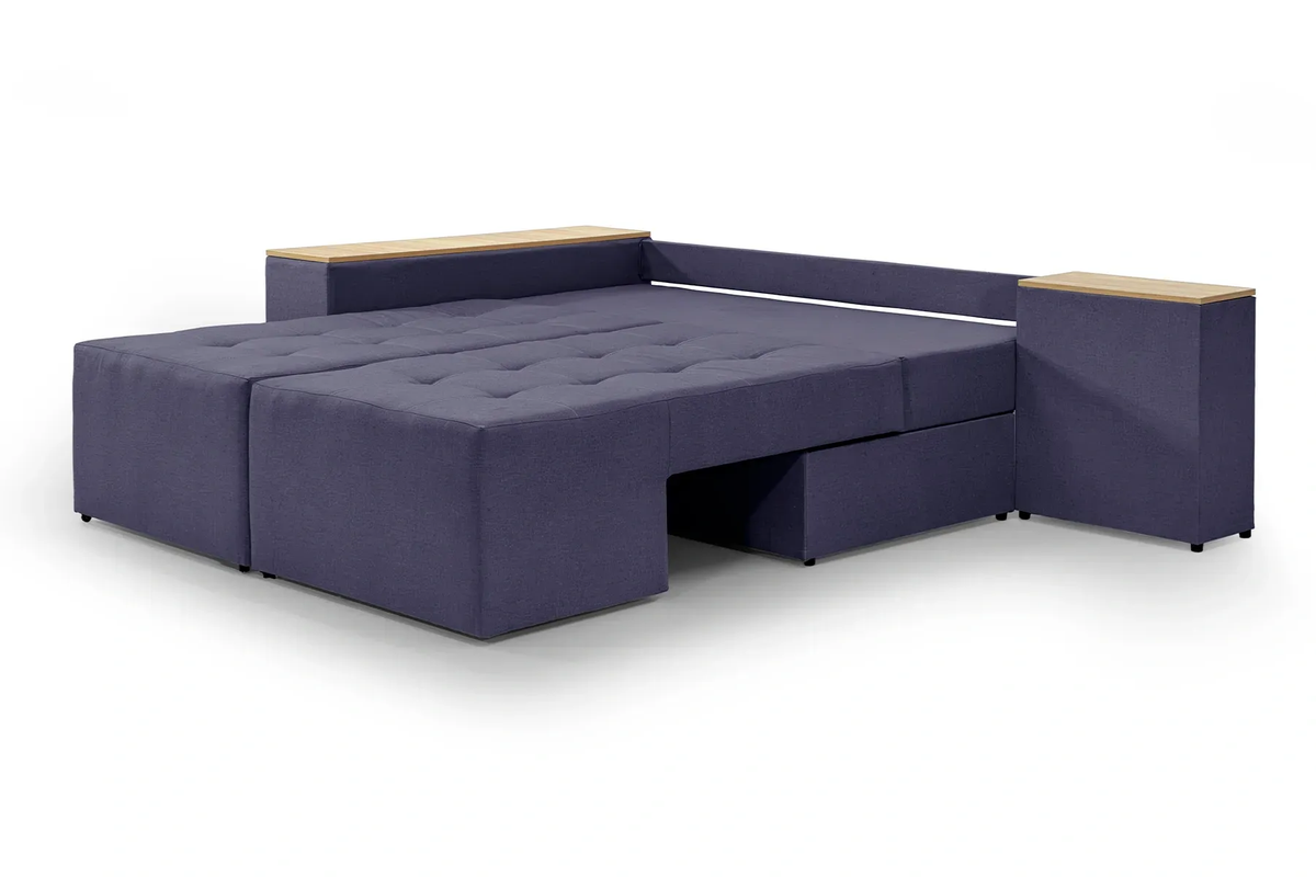 Диван угловой Домино 245х160 см. Фиолетовый (29557838) - фото 6 Диван угловой Домино 245х160 см. Фиолетовый (29557838) - фото 6