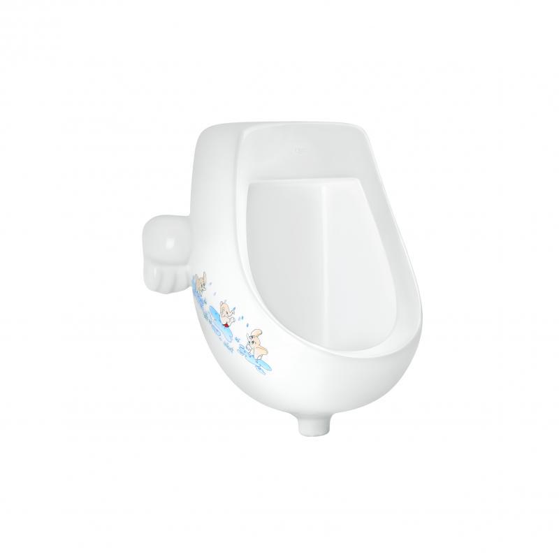 Писсуар подвесной Q-tap Baby детский с рисунком White QT2388U460EWD