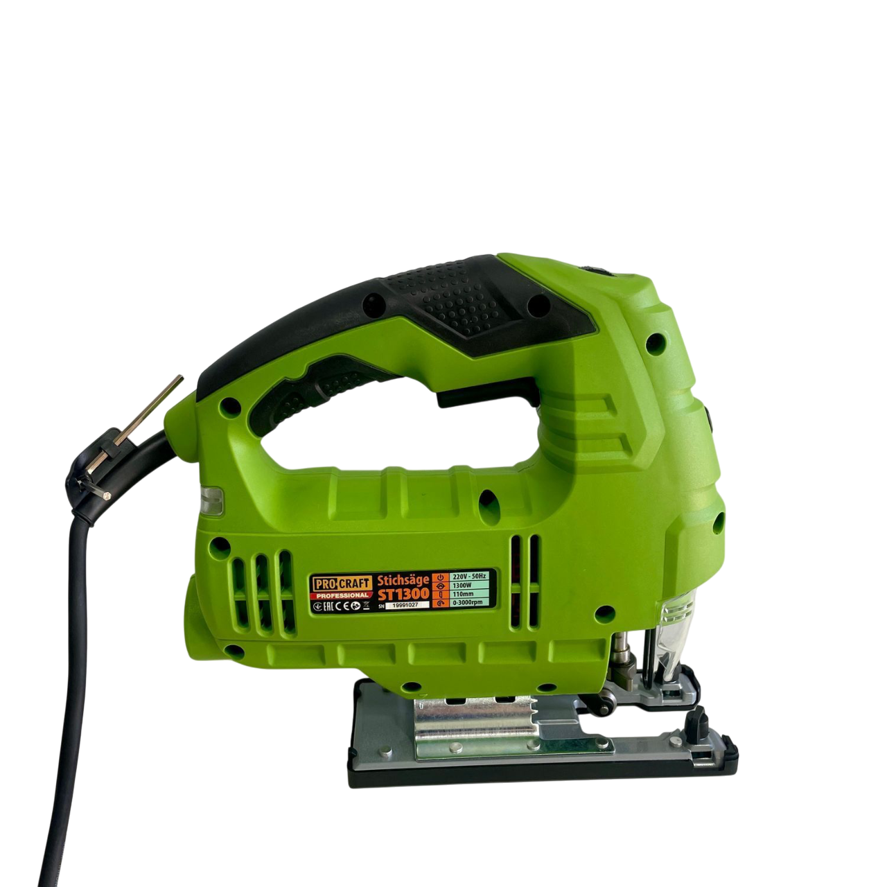 Лобзик електричний ProCraft ST1300 800 Вт маятниковий хід лазер/підсвітка 110 мм (001300) - фото 4 Лобзик електричний ProCraft ST1300 800 Вт маятниковий хід лазер/підсвітка 110 мм (001300) - фото 4