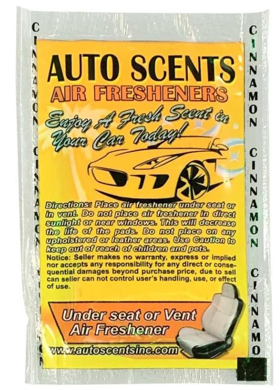 Автомобильный ароматизатор в подушечке AUTO SCENTS Cinnamon Spice - фото 1 Автомобильный ароматизатор в подушечке AUTO SCENTS Cinnamon Spice - фото 1