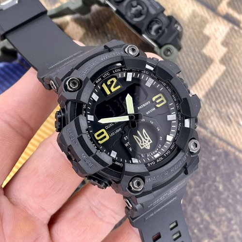 Наручний годинник Patriot 003BKUAGD Тризуб Чорний/Золотий (2101028602) - фото 2 Наручний годинник Patriot 003BKUAGD Тризуб Чорний/Золотий (2101028602) - фото 2