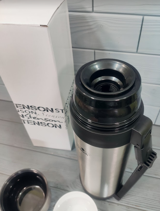 Термос для жидкостей и еды Stenson MT-0275 из нержавеющей стали 1800 мл Серебристый - фото 2 Термос для жидкостей и еды Stenson MT-0275 из нержавеющей стали 1800 мл Серебристый - фото 2