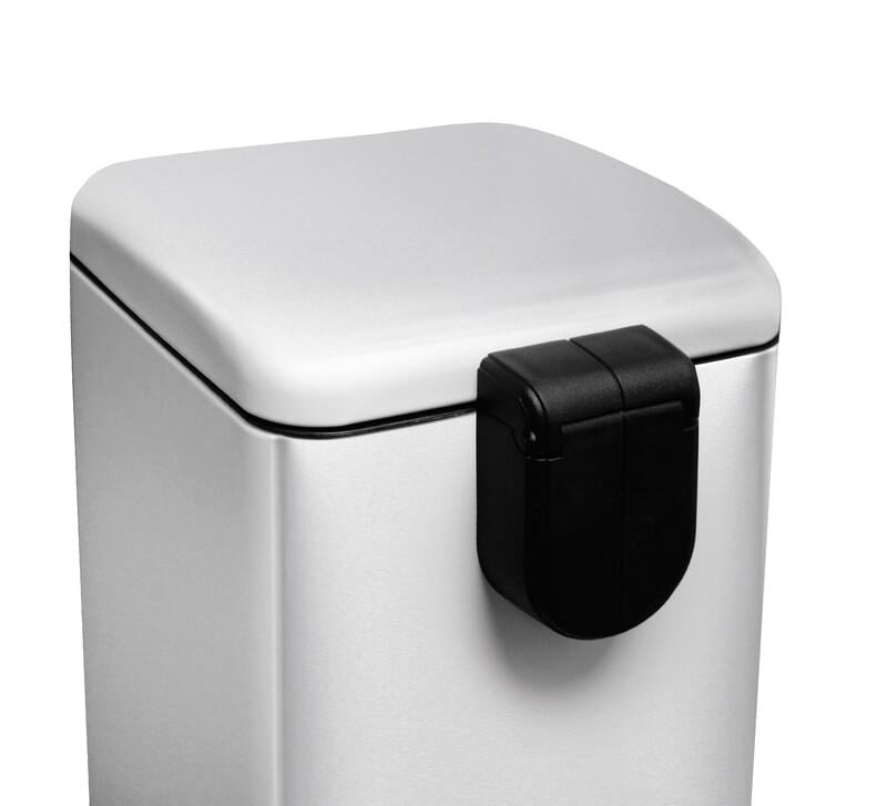 Мусорное ведро с плавным закрытием MIXXUS Style-TC0106 SS Color 6 л квадратное Нержавеющая сталь (OL-MI7092) - фото 2 Мусорное ведро с плавным закрытием MIXXUS Style-TC0106 SS Color 6 л квадратное Нержавеющая сталь (OL-MI7092) - фото 2