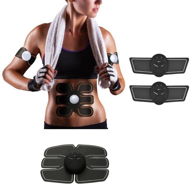 Миостимулятор тренажер для пресса XPRO EMS Trainer Black - фото 3