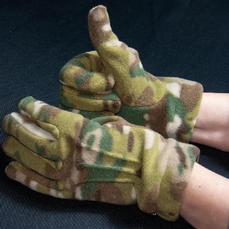 Перчатки флисовые Kirasa KI418 280 г\м Мультикам (584595) - фото 7 Перчатки флисовые Kirasa KI418 280 г\м Мультикам (584595) - фото 7