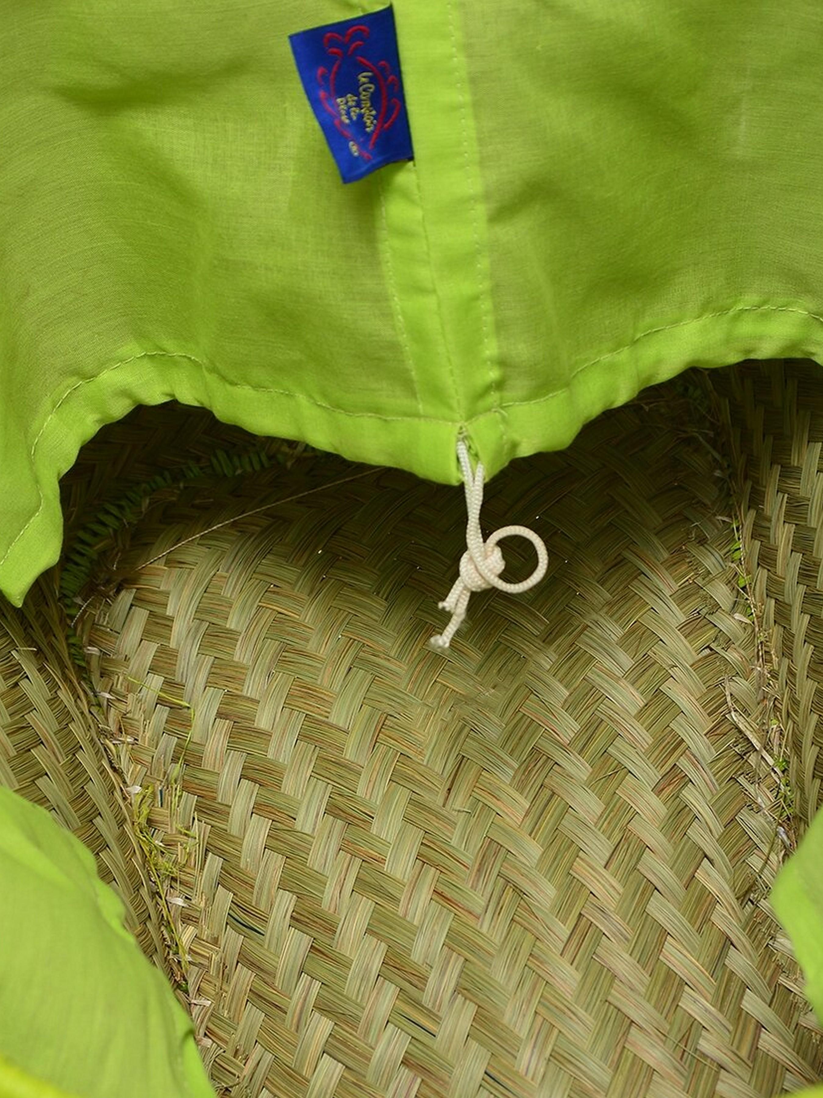 Сумка пляжная Le Comptoir de la plage Madras GM One size Vert Anis 017 (ZIK0000011547) - фото 5 Сумка пляжная Le Comptoir de la plage Madras GM One size Vert Anis 017 (ZIK0000011547) - фото 5