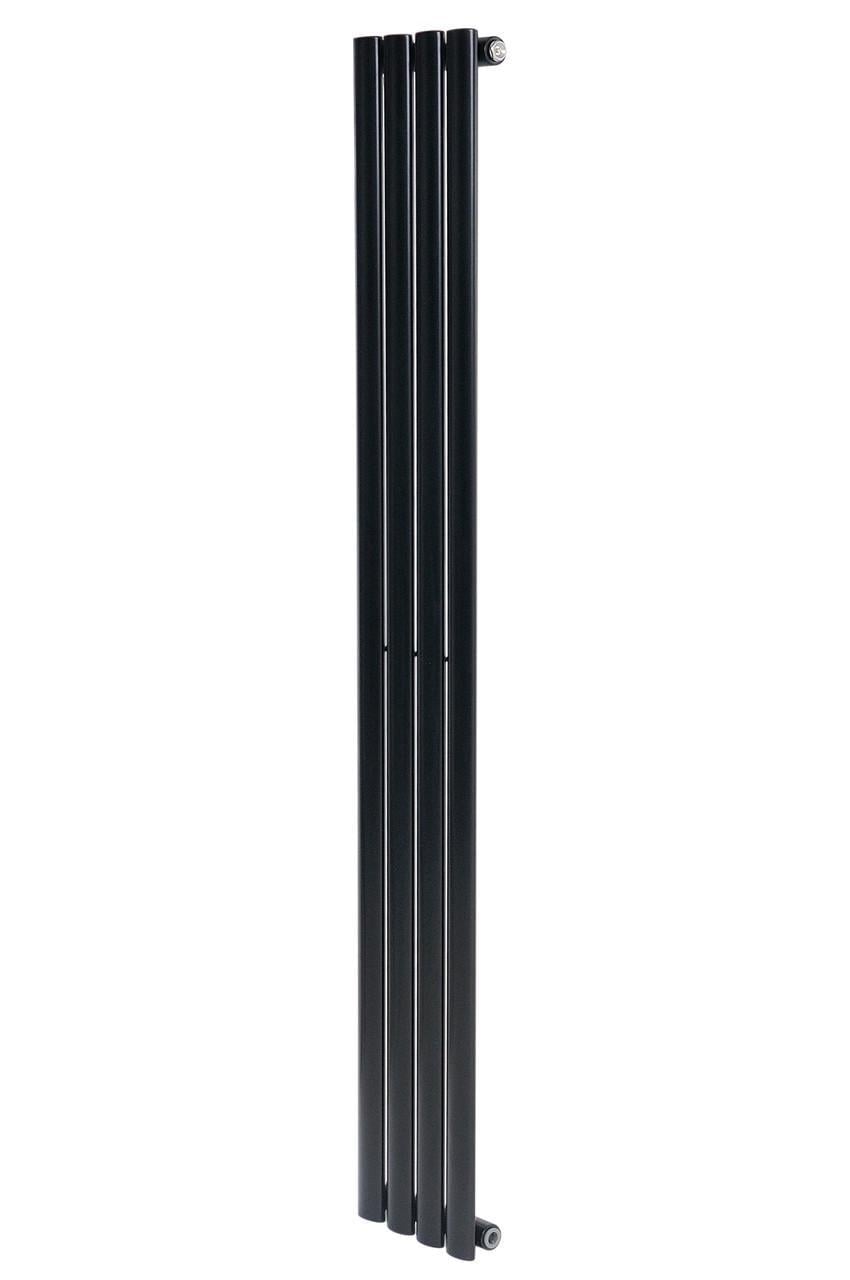 Радиатор дизайнерский вертикальный ARTTIDESIGN Rimini 4/1500/236 Черный матовый (23227853)