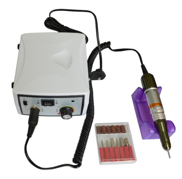 Фрезер для маникюра и педикюра White Set-ZS701 45000 оборотов SalonHome OWZS701
