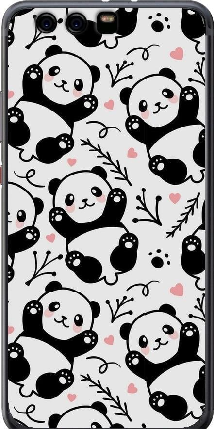 Чехол на Huawei P10 Plus Панды (4318u-963-42517)