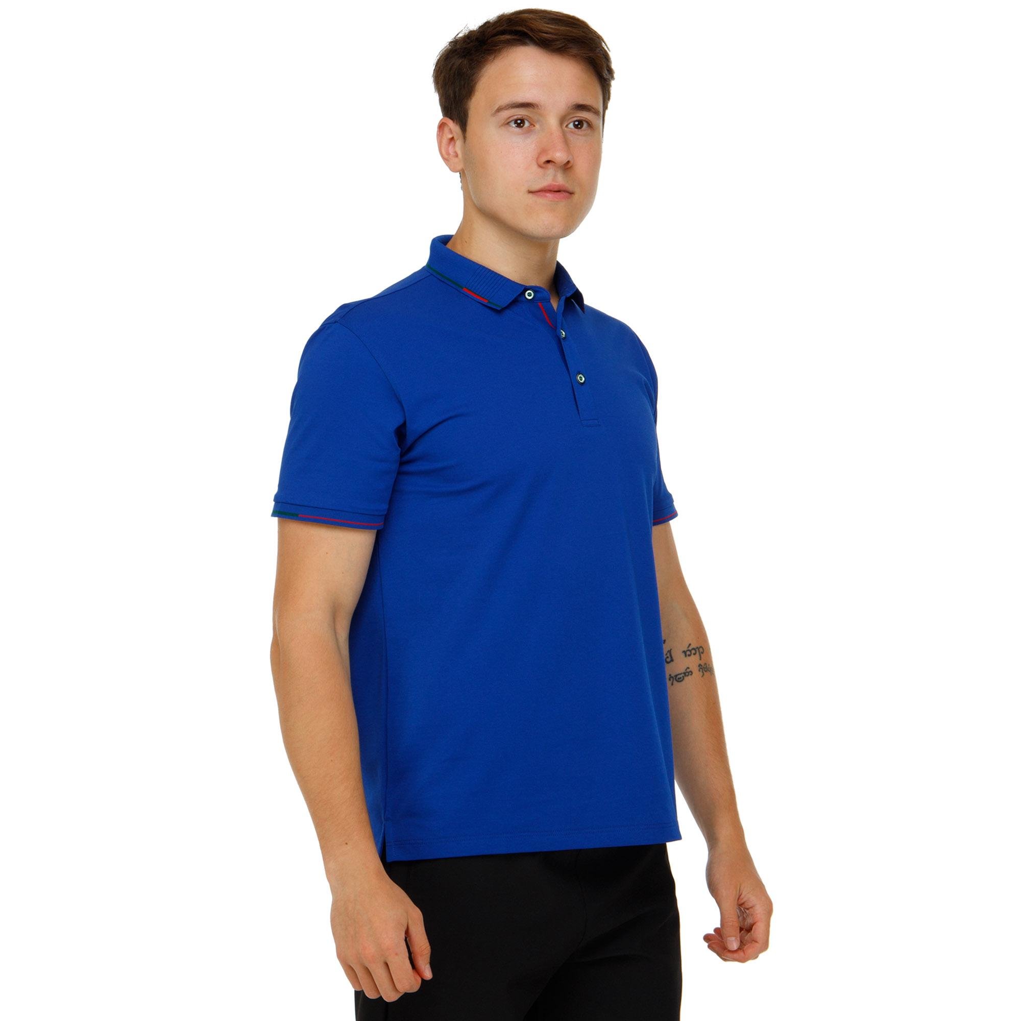 Поло чоловіче LIDONG LD-7788 3XL Синій