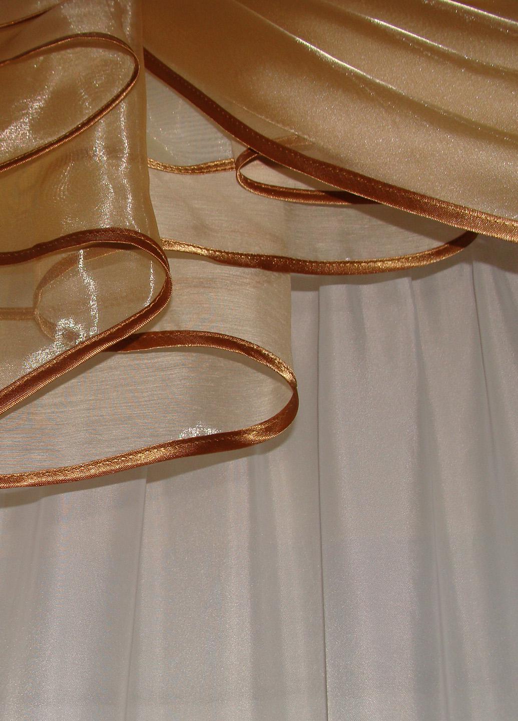 Ламбрекен Firanka Дуга карниз 200 см Коричневий (72_1_2м) - фото 2 Ламбрекен Firanka Дуга карниз 200 см Коричневий (72_1_2м) - фото 2