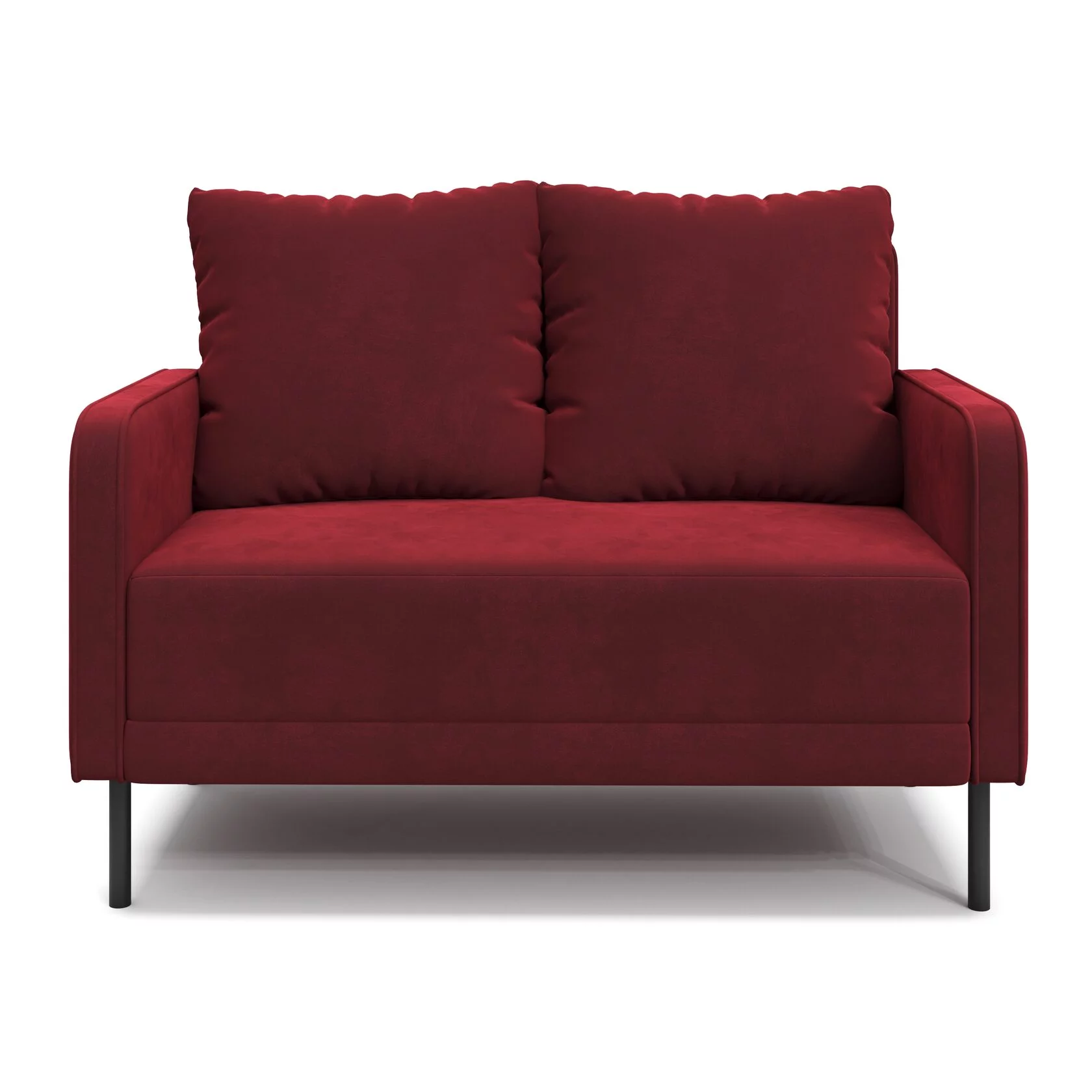 Диван офисный Modern 2 100х75х84 см Бордовый (Арт. 11121) - фото 1
