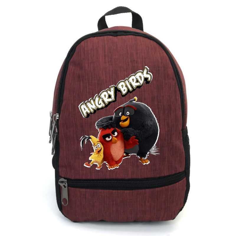 Школьный рюкзак подростковый Cappuccino Toys с принтом Angry Birds ANG-0015 12,5 л Красный (2064157347)