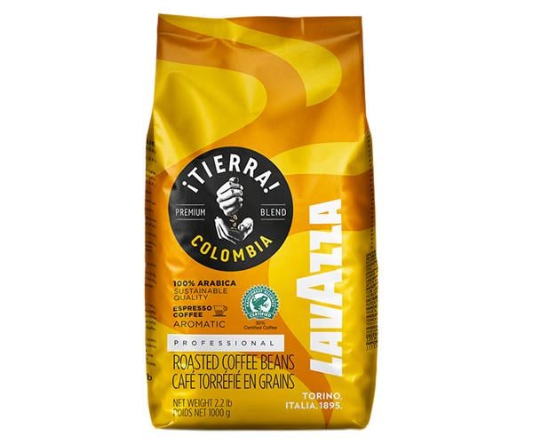 Кофе в зернах Lavazza Tierra Colombia 1 кг (е-75)