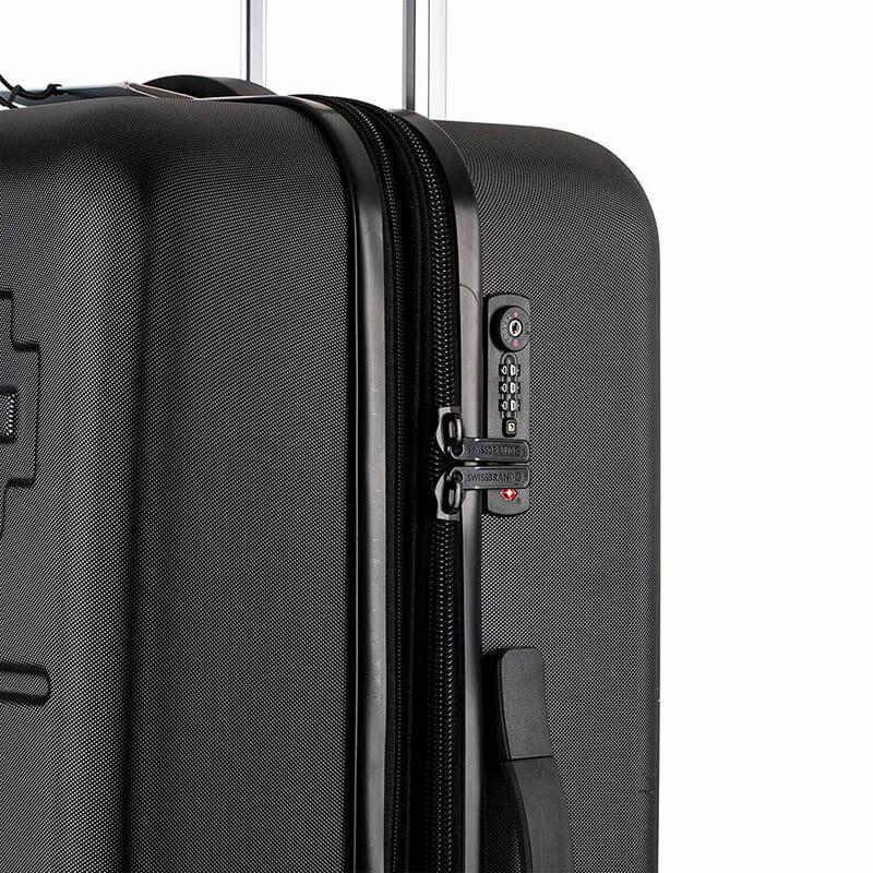 Чемодан Swissbrand Berlin L Black (DAS301486) - фото 4