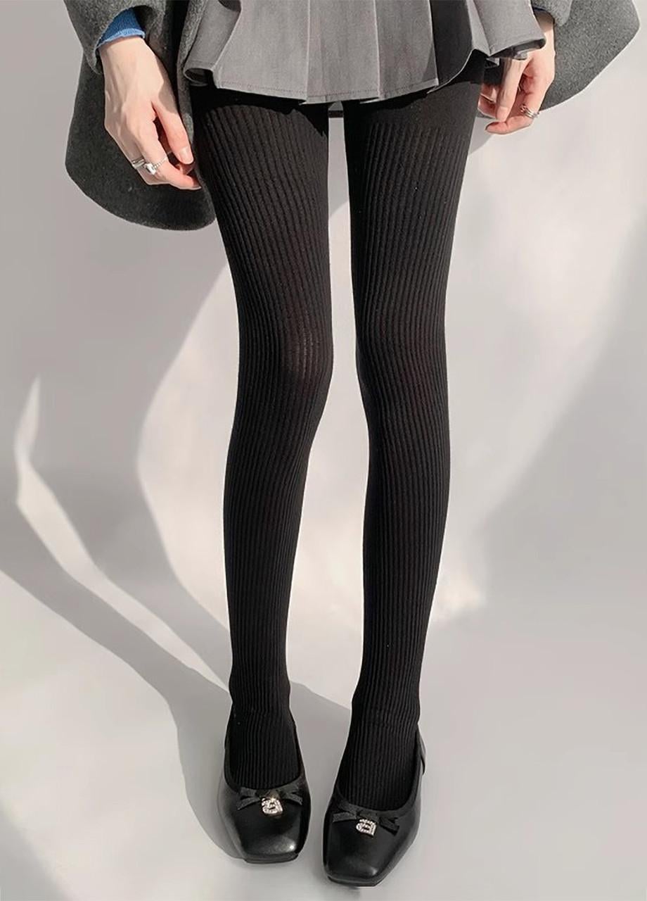 Колготки в рубчик р. 1-2 Черный (1974) Колготки в рубчик р. 1-2 Черный (1974)