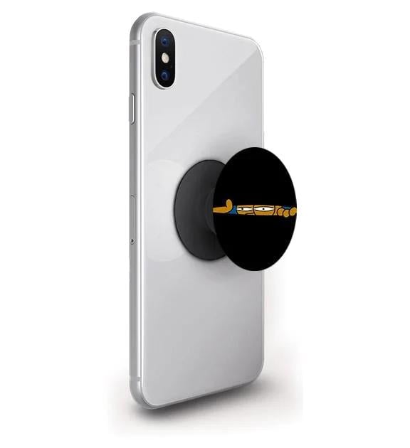 Попсокет для телефона PopSockets Симпсон подсматривает Черный (pop158)