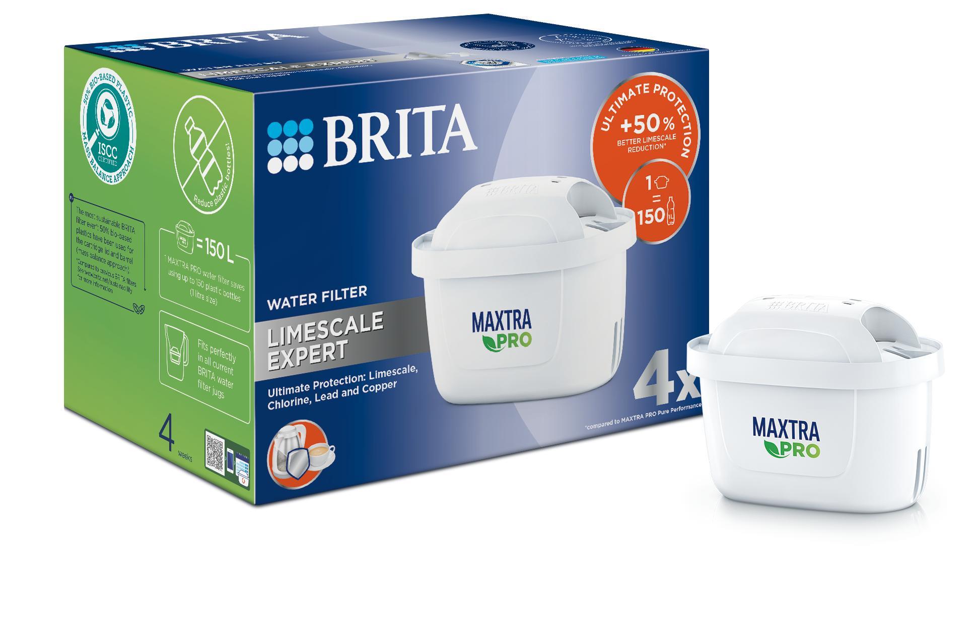 Комплект картриджей для кувшина BRITA MXPro Limescale 4 шт. (1051771) - фото 2