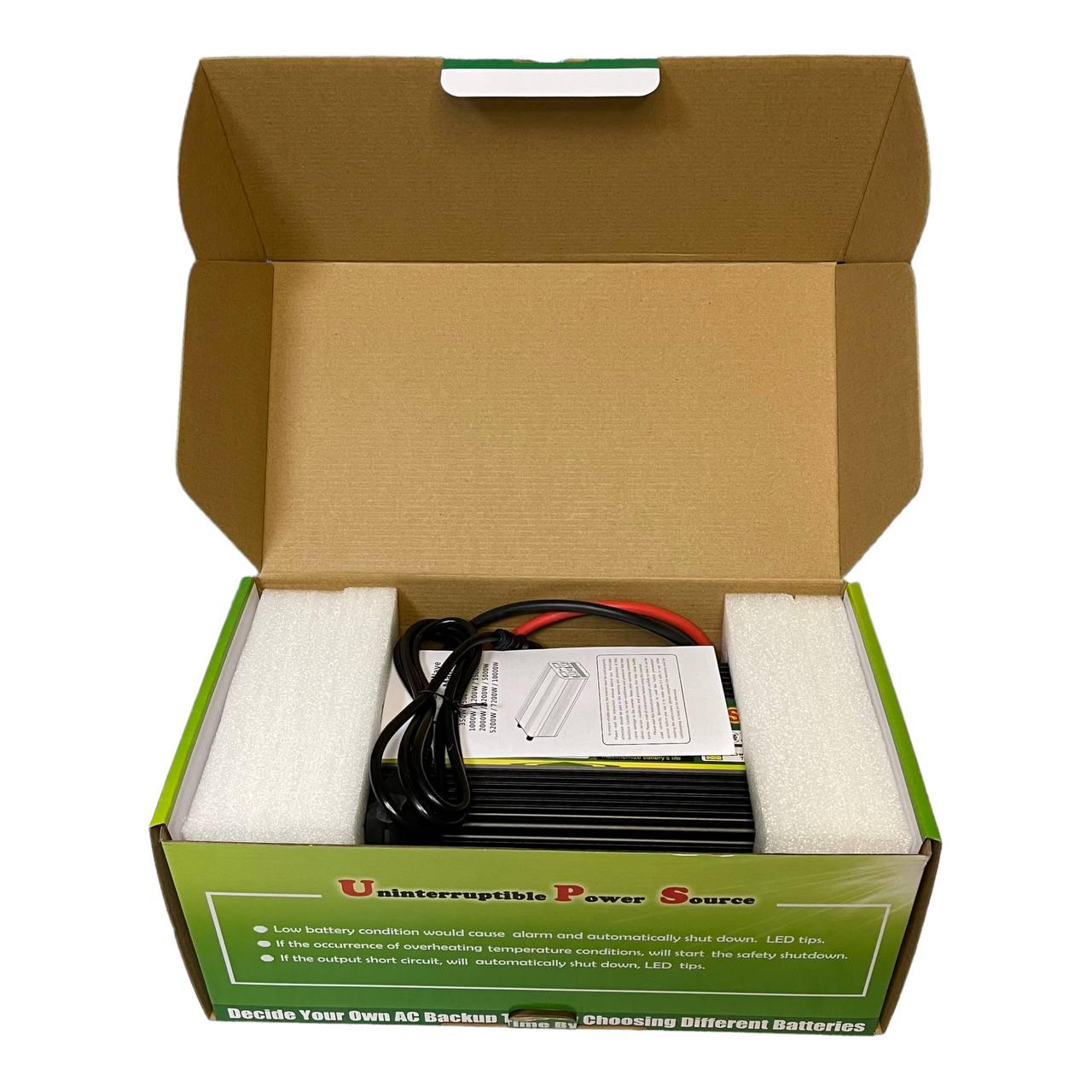 Перетворювач напруги автомобільний Wimpex DC-AC USB 5200 W 12 V 220 V (4658734853) - фото 2