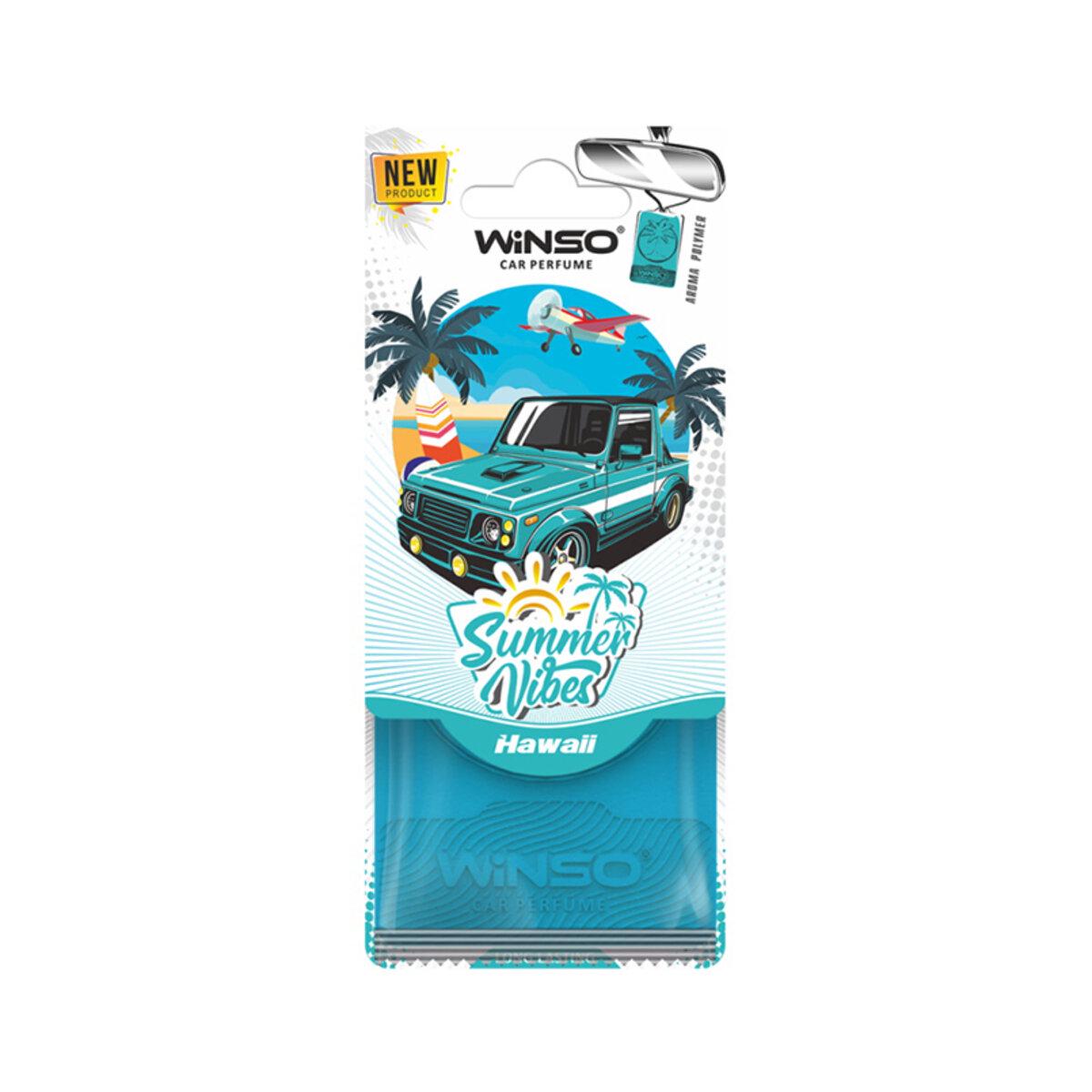 Ароматизатор полимерный Winso Summer Vibes - Hawaii