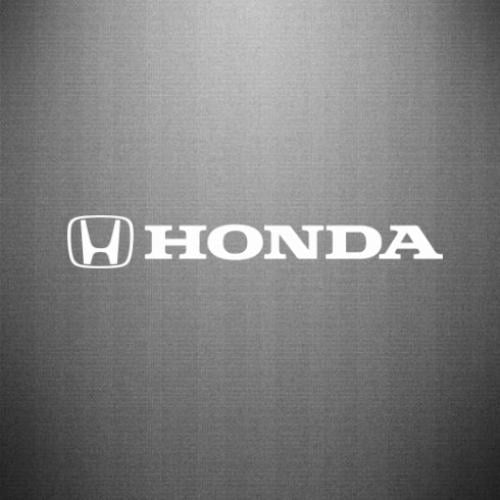 Наклейка Honda 25x3,5 см Белый (21563533)