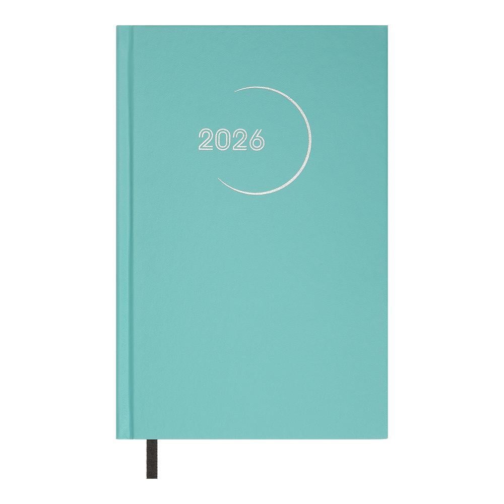 Дневник датированный 2026 Buromax Madam A5 320 стр. Бирюзовый (BM.21170-06)
