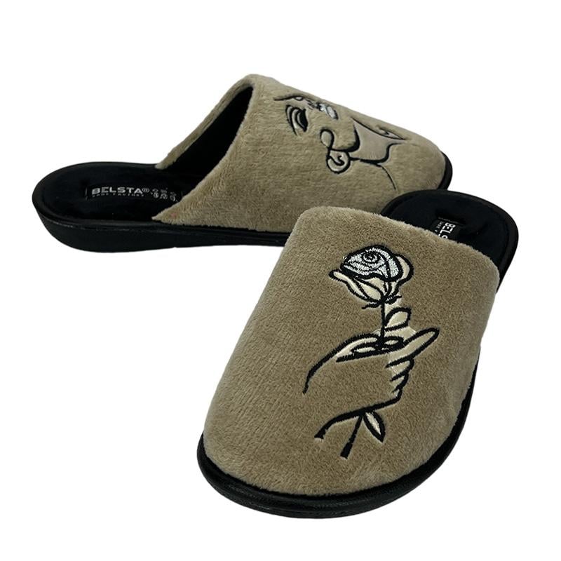 Тапочки домашні жіночі БЕЛСТА 89-4 p. 39 25 см Бежевий - фото 2