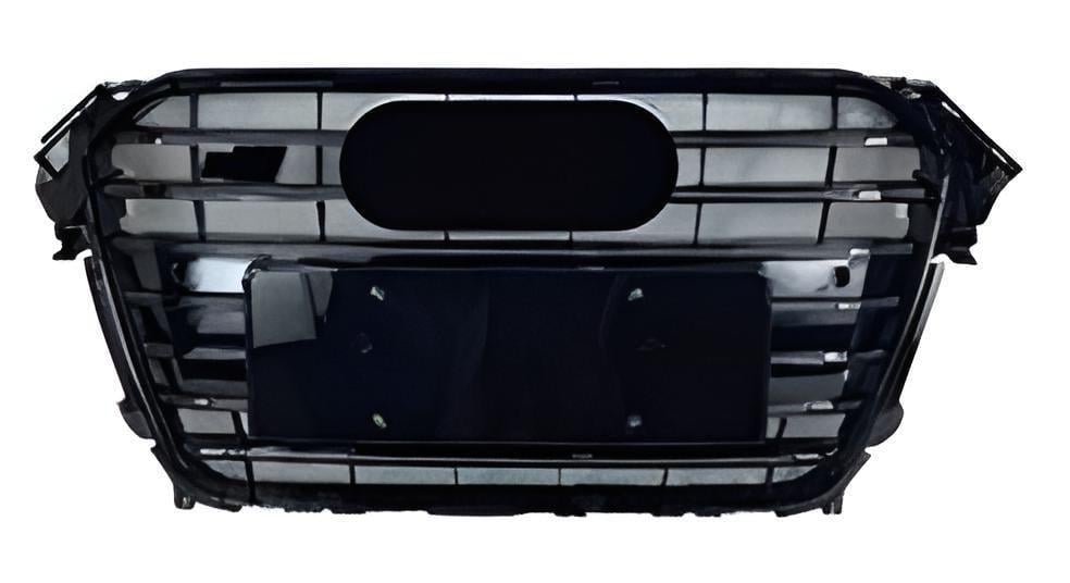 Передняя решетка S-style 2012-2015 GT Tuning для Audi A4 B8 2007-2015 ABS Хром
