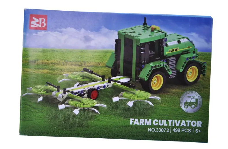 Конструктор A-Toys 33072 Комбайн 500 деталей 38x26x8 см - фото 4 Конструктор A-Toys 33072 Комбайн 500 деталей 38x26x8 см - фото 4