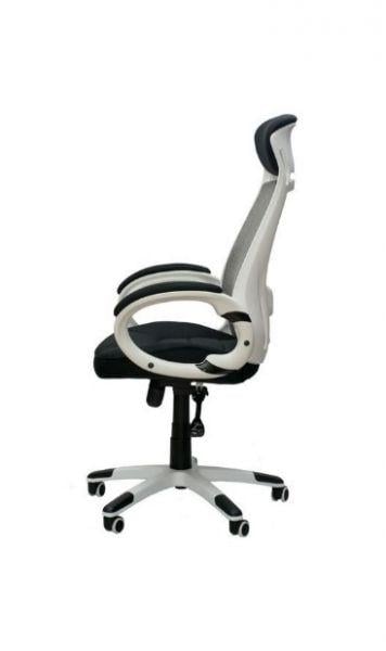 Кресло офисное Special4You Briz Black/White (E0451) - фото 4