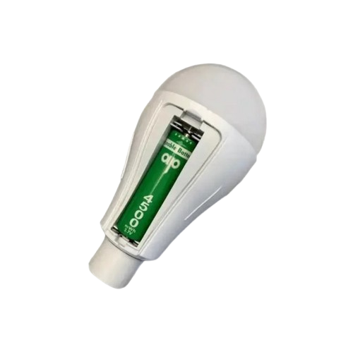 Лампочка с аккумулятором 2x18650 15w E27 Белый (ART:8442 - НФ-00008559)