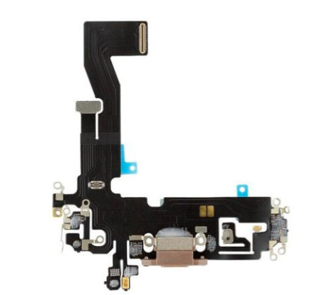 Нижний шлейф для iPhone 12 Pro Gold (P765)