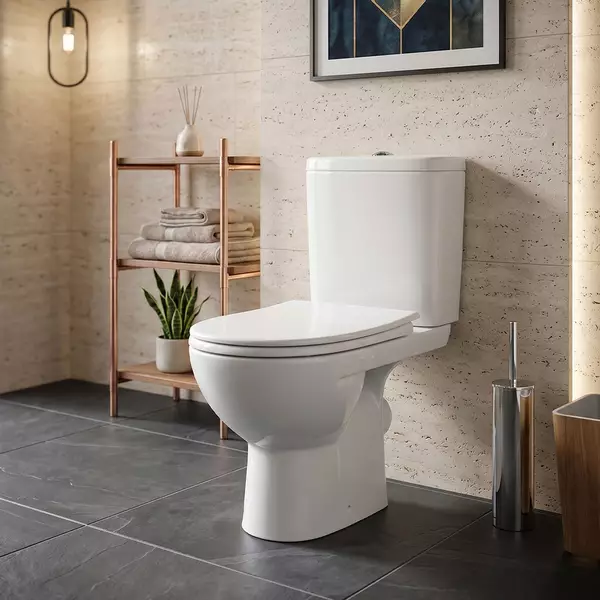 Унитаз-компакт Kolo Freja L79046000 Premium с сиденьем из дюропласта Soft-Close (35547854)