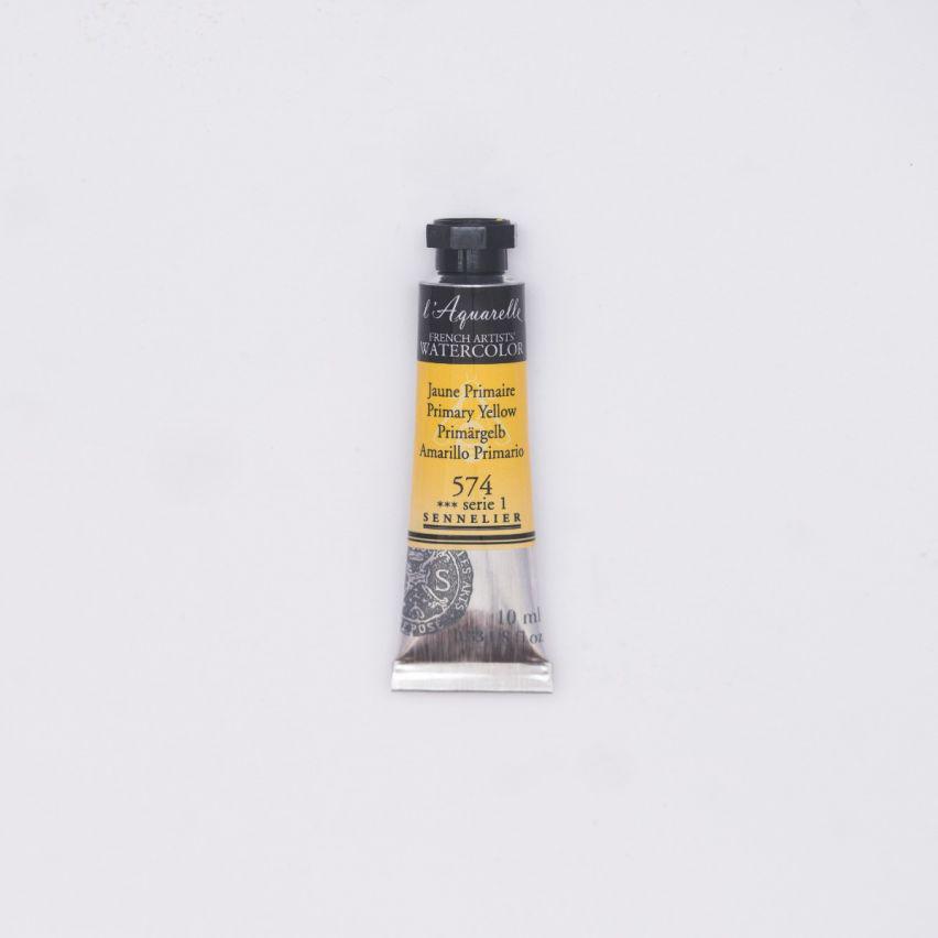 Акварель в тюбиках Sennelier L'Aquarelle S1 10 мл Жёлтый